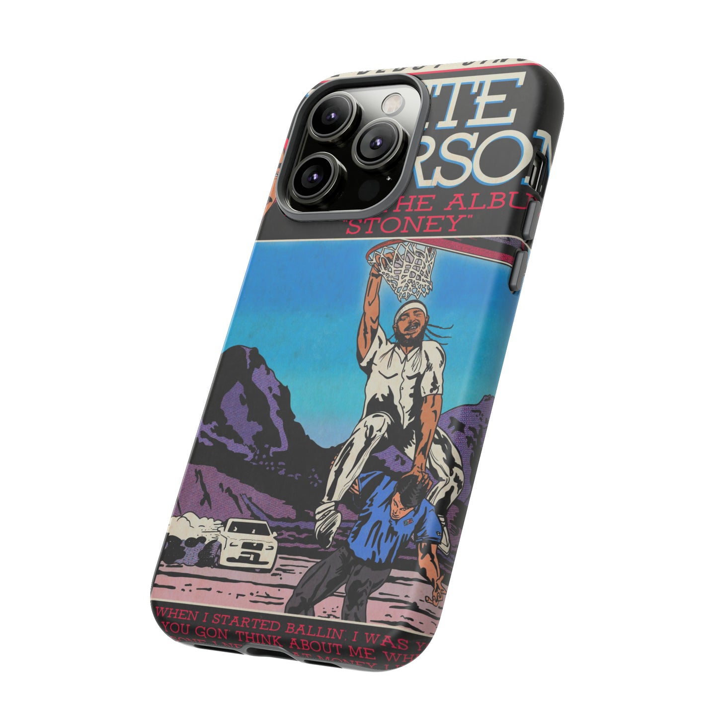 Post Malone - White Iverson -  Tough Phone Cases