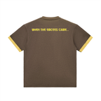 Liquid Swords - Contrast Cuff Cuffed T-Shirt