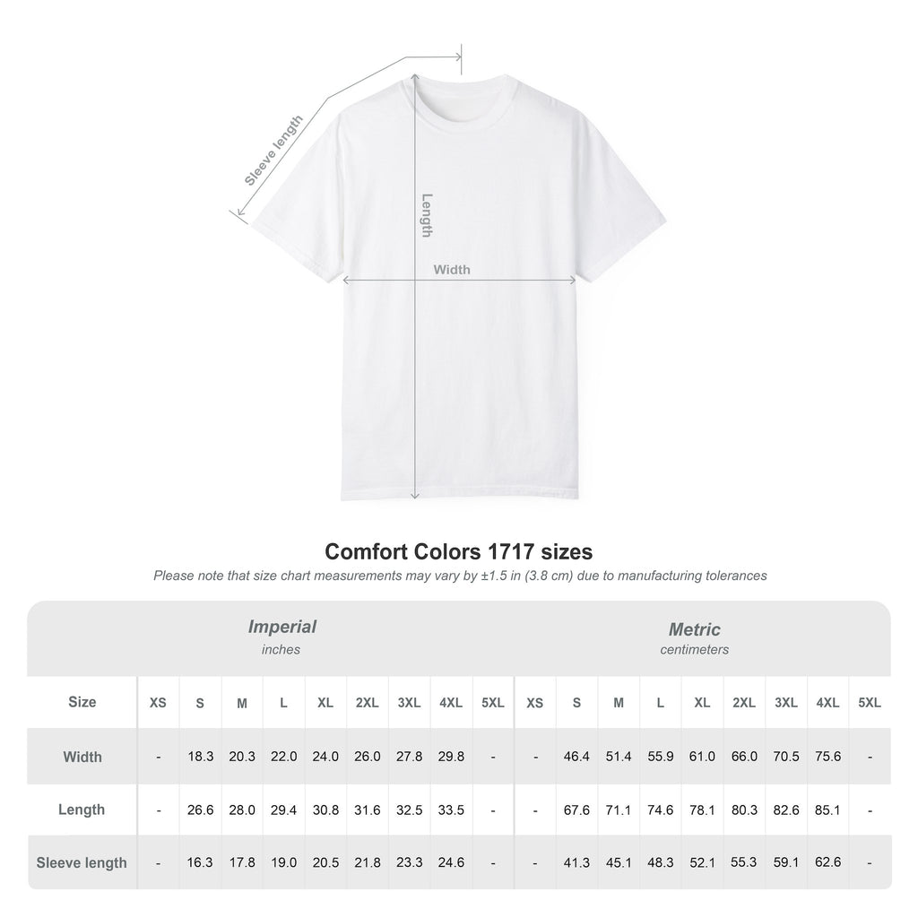 Heart of the City - Unisex Garment-Dyed T-shirt