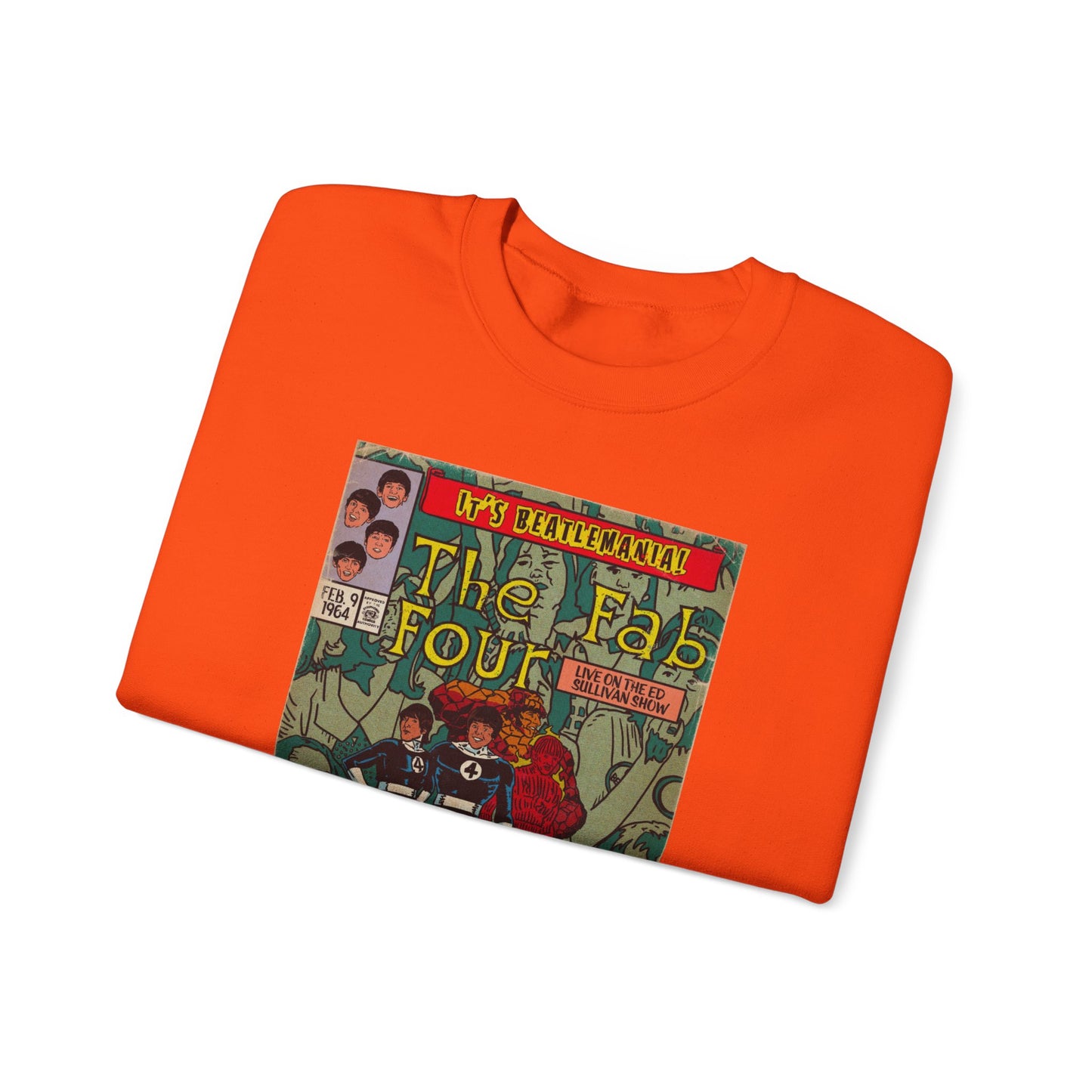 The Beatles - Beatlemania -  Unisex Heavy Blend™ Crewneck Sweatshirt