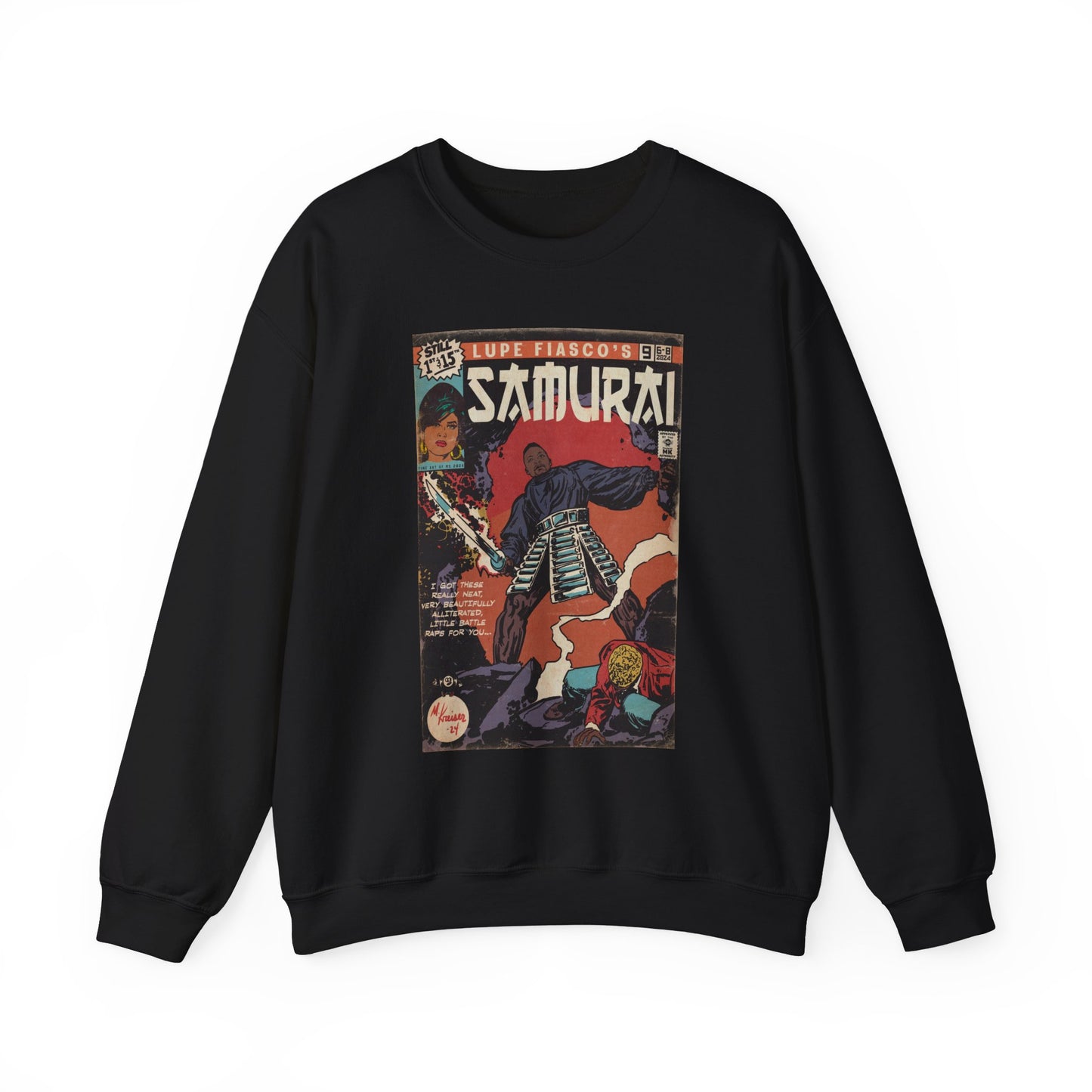 Samurai Unisex Heavy Blend™ Crewneck Sweatshirt