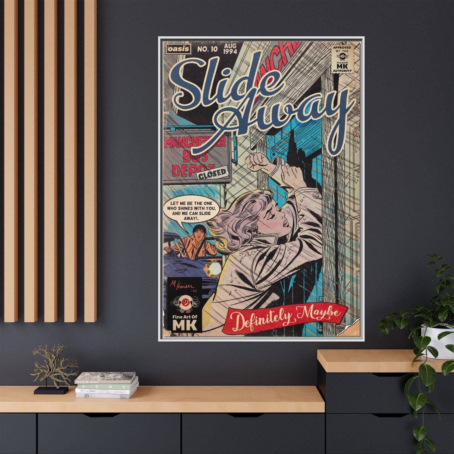 Oasis - Slide Away - Gallery Canvas Wraps, Vertical Frame