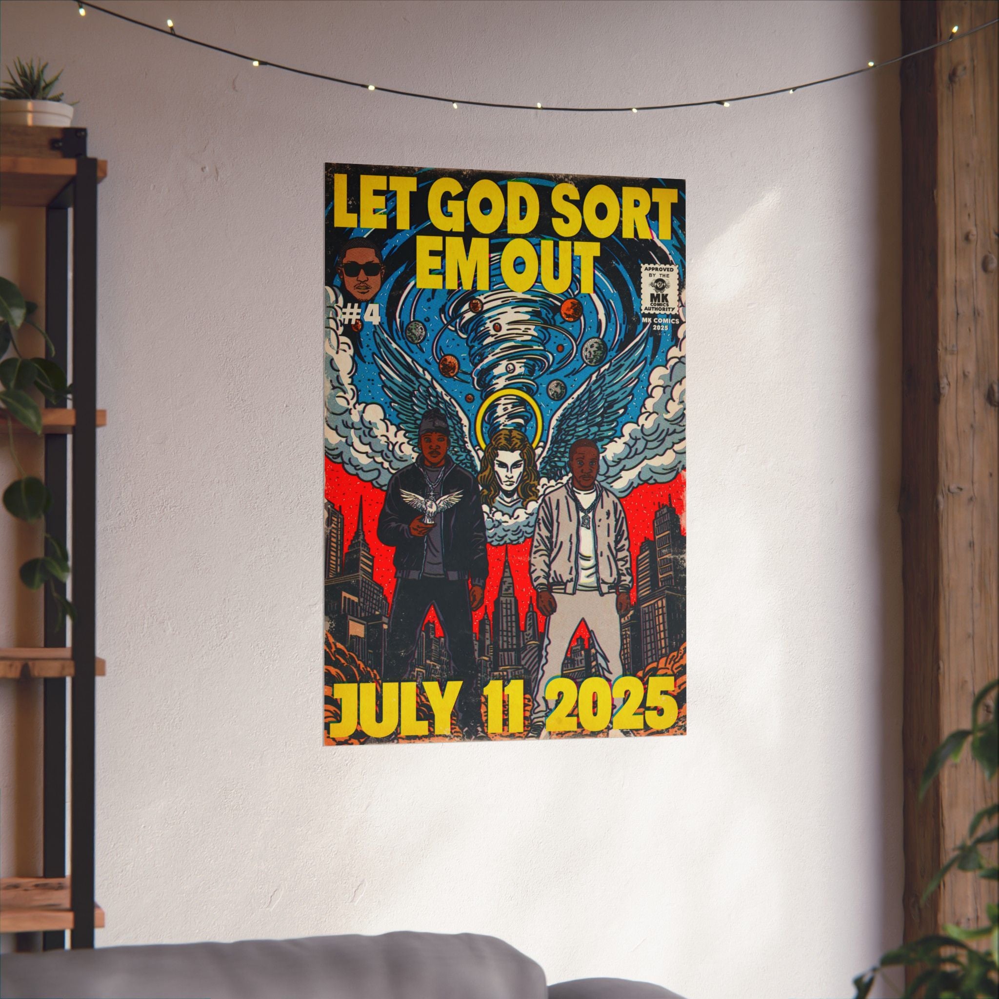 Let God Sort Em Out - Matte Vertical Posters