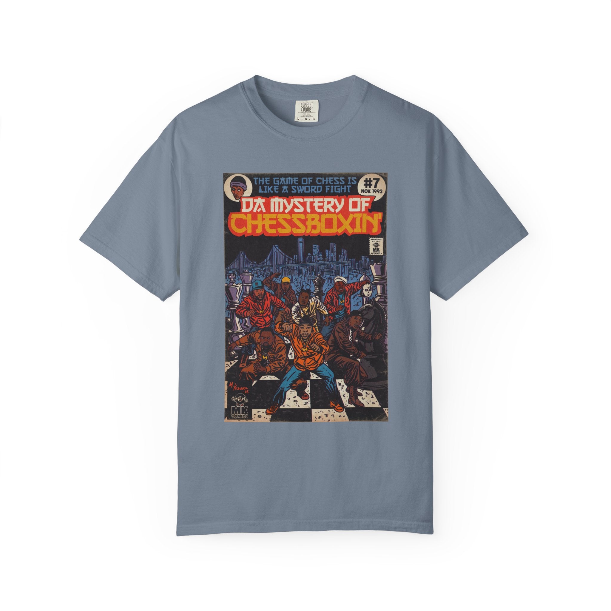 Da Mystery of Chessboxin - Unisex Comfort Colors T-shirt | Hip Hop Graphic Cotton Oversized Streetwear Tee