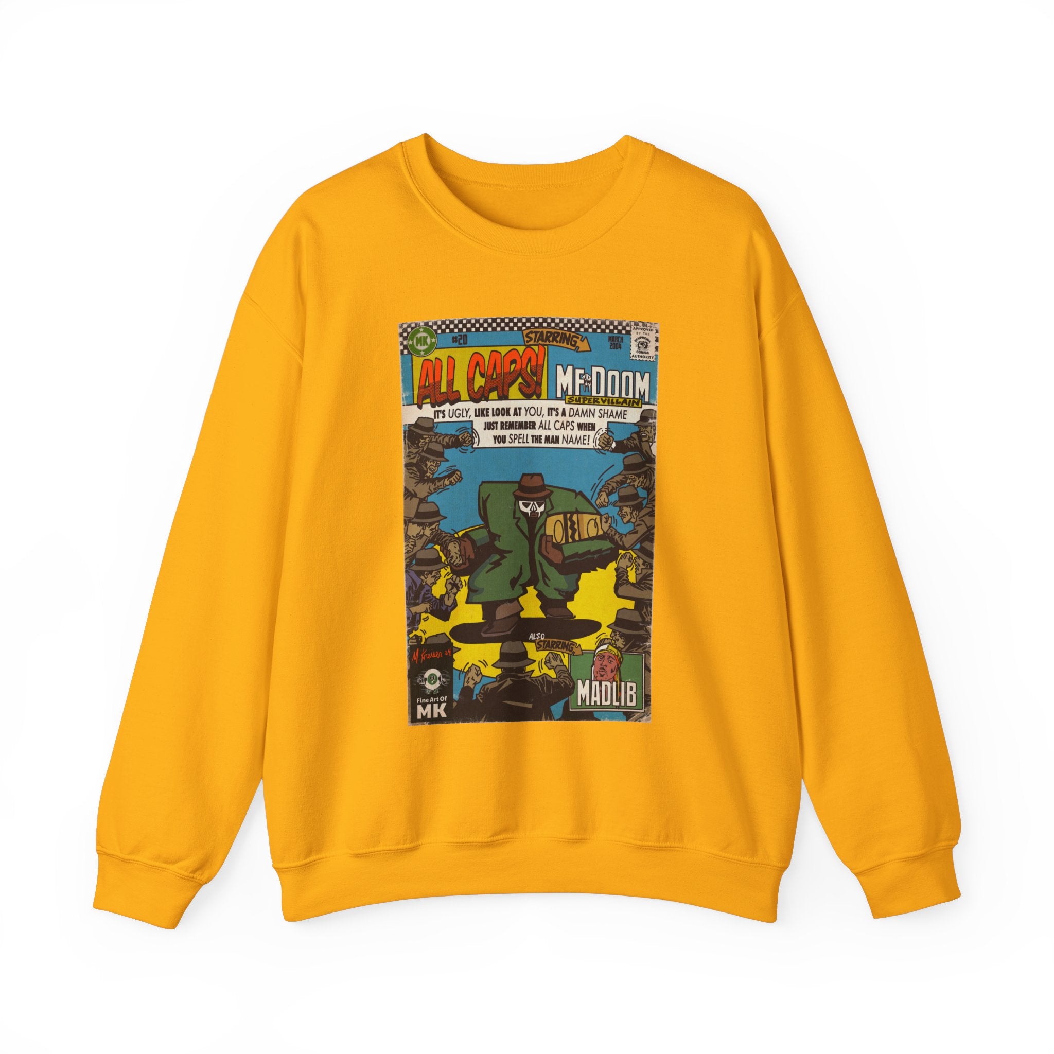 All Caps - Unisex Heavy Blend™ Crewneck Sweatshirt