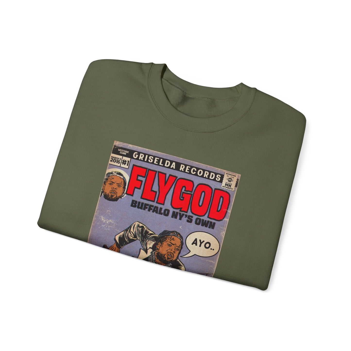 Flygod - Unisex Heavy Blend™ Crewneck Sweatshirt