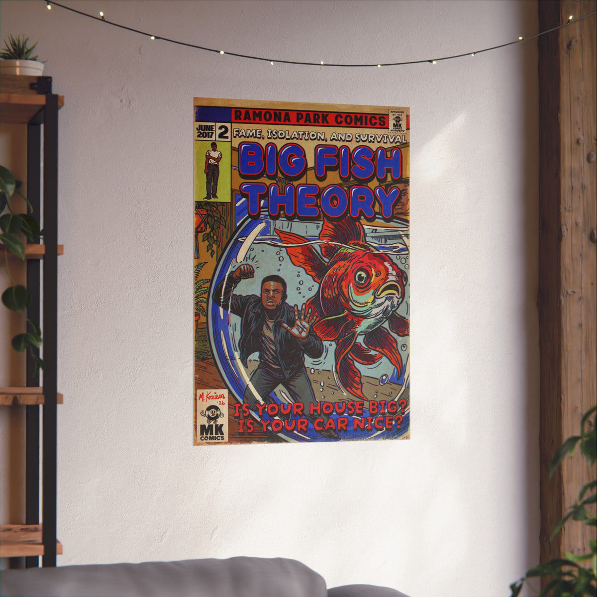 Big Fish Theory - Matte Vertical Posters