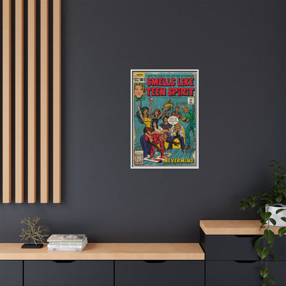 Nirvana - Smells Like Teen Spirit -  Gallery Canvas Wraps, Vertical Frame