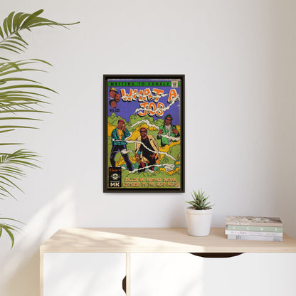 Devin The Dude, Snoop Dogg, Andre 3000 - What A Job - Gallery Canvas Wraps, Vertical Frame