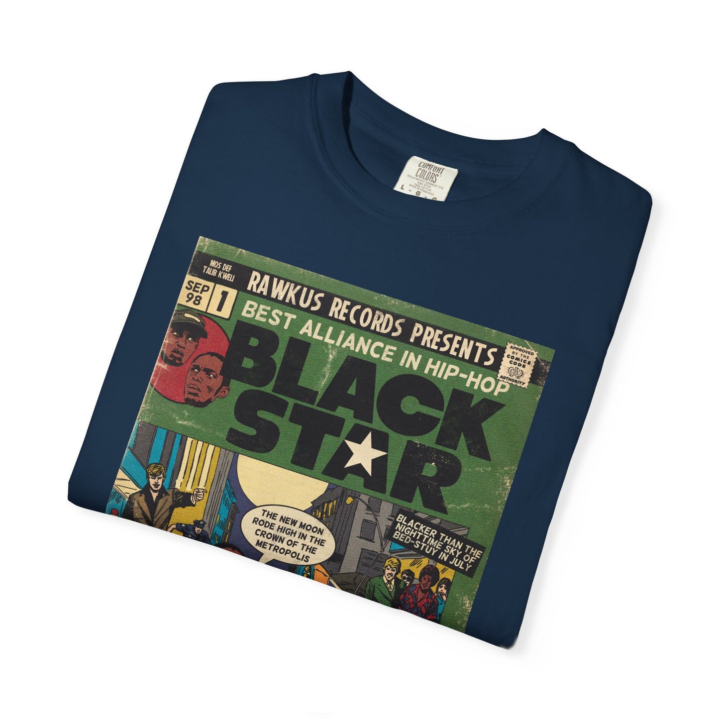 Mos Def & Talib Kweli - Black Star - Unisex Comfort Colors T-shirt