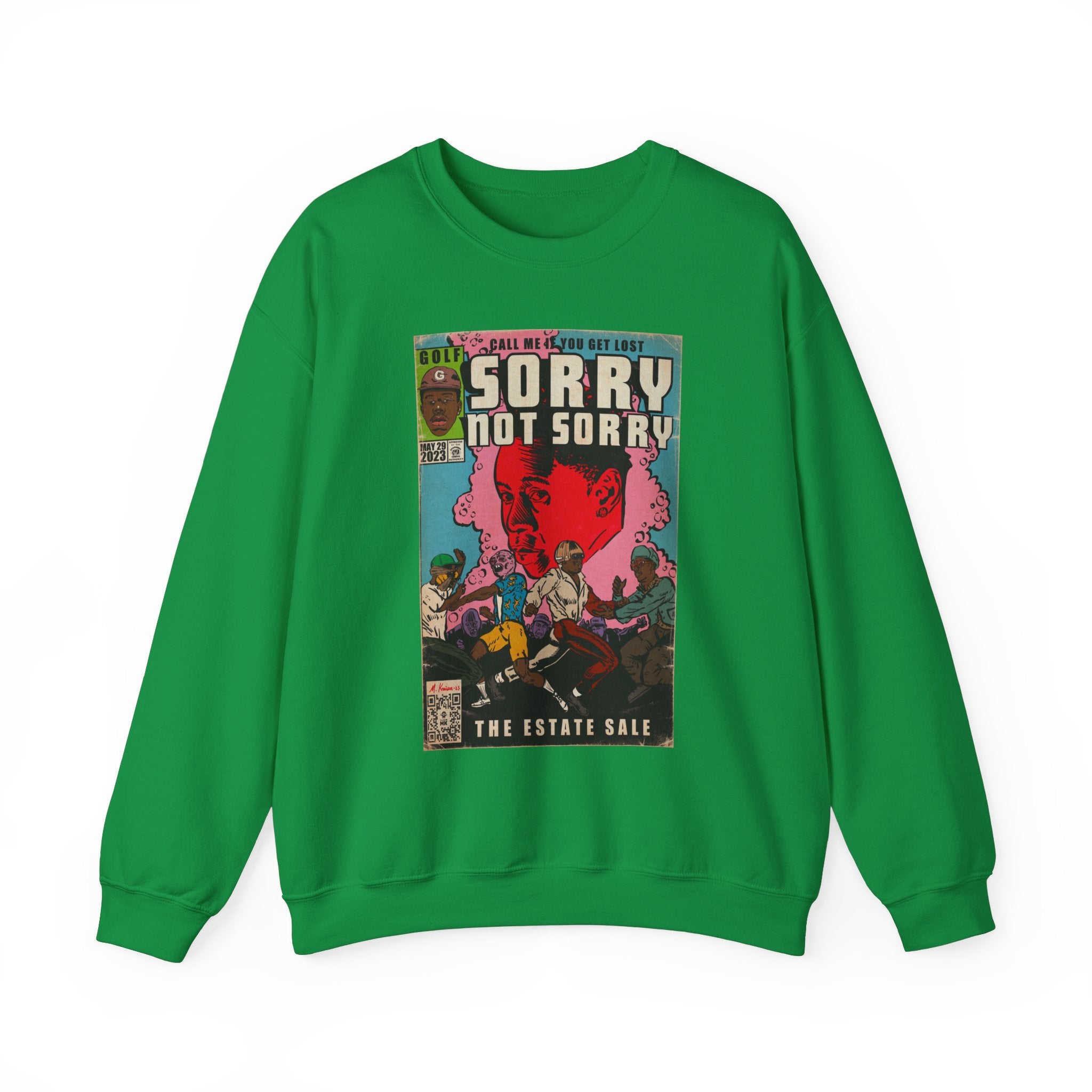 Tyler - Sorry Not Sorry - Unisex Heavy Blend™ Crewneck Sweatshirt