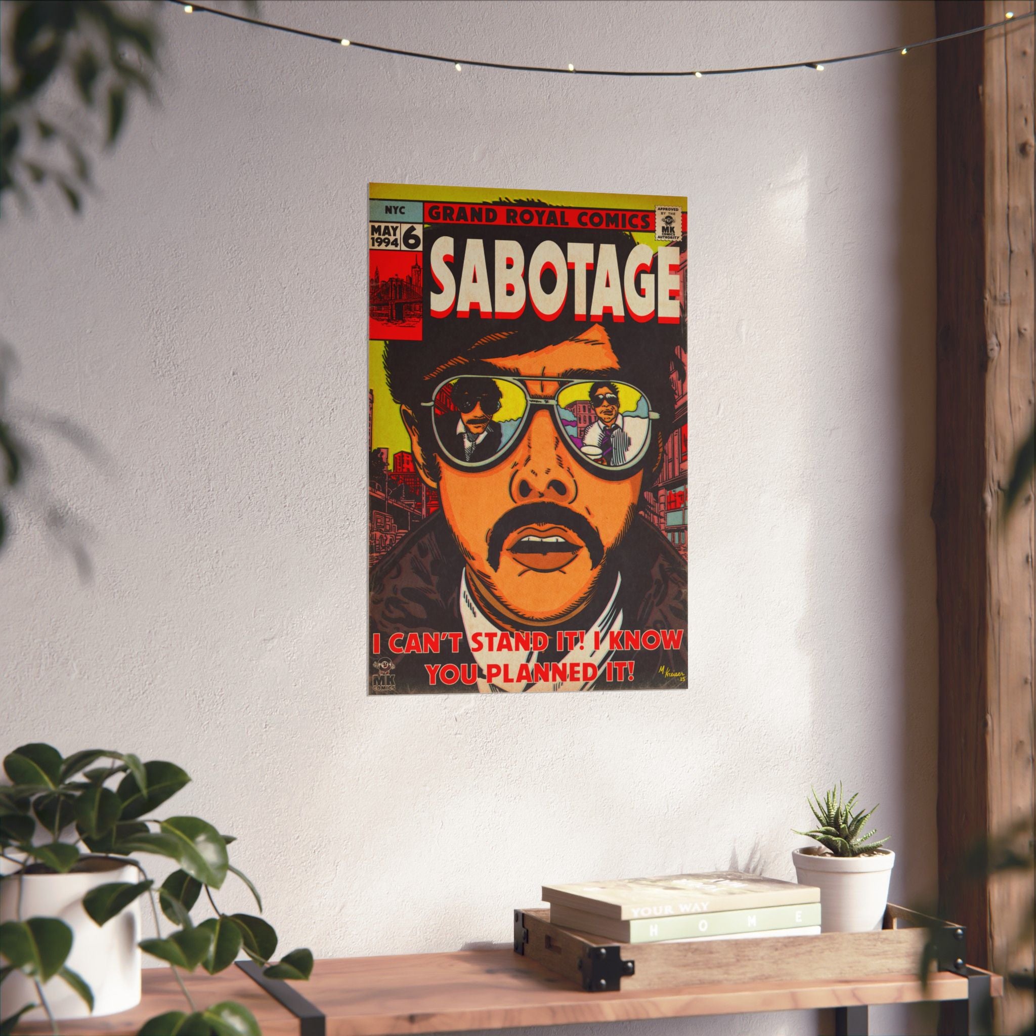 Sabotage - Matte Vertical Posters