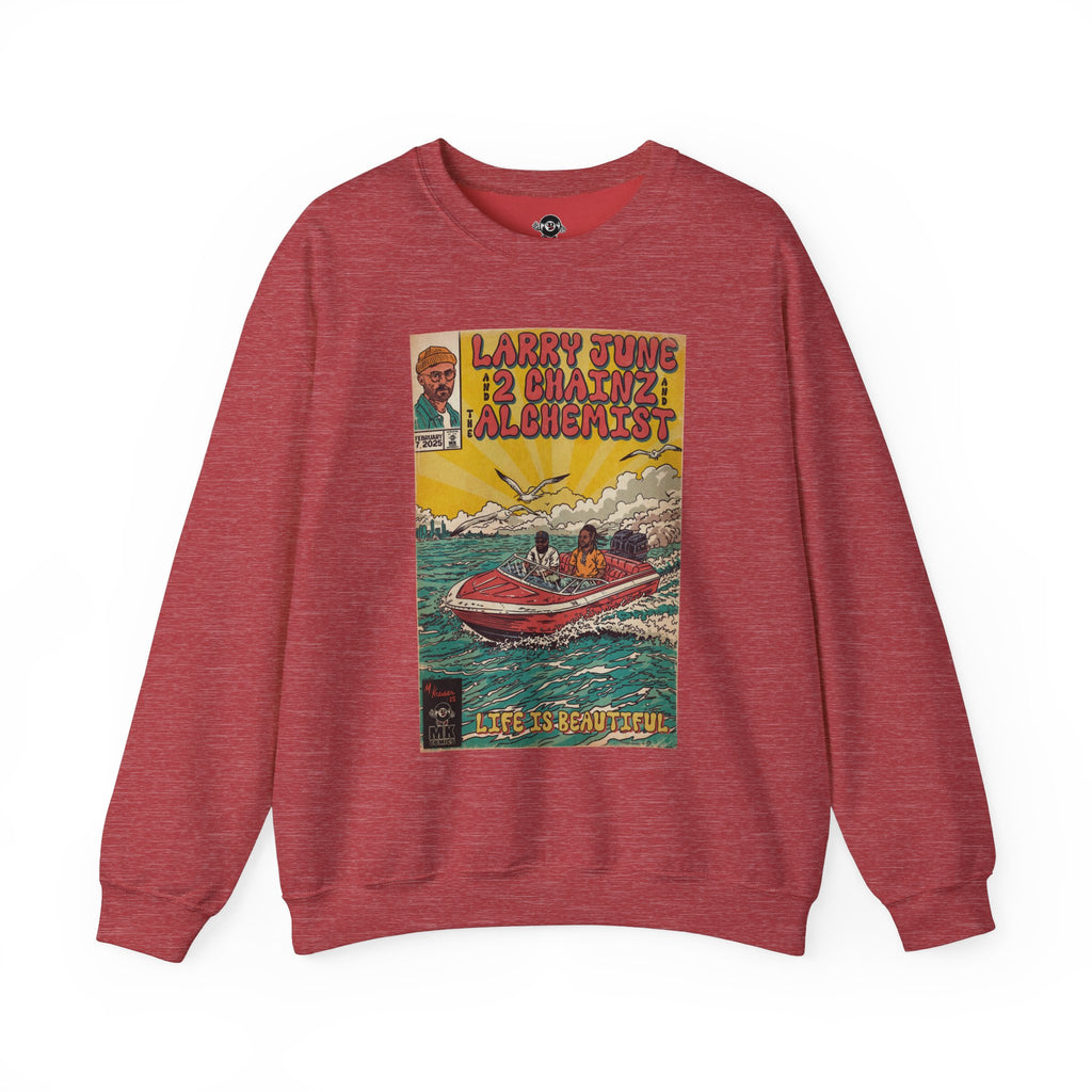 Life is Beautiful - Unisex Heavy Blend™ Crewneck Sweatshirt