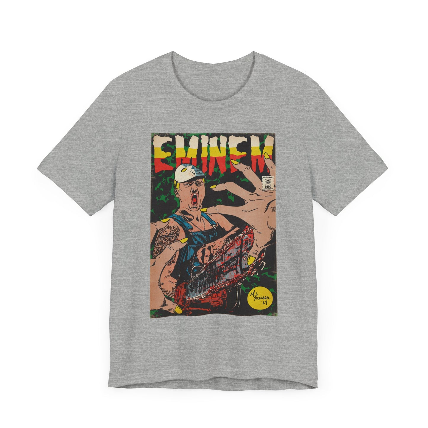 Eminem - Comic Book Art -  Unisex Jersey Short Sleeve Tee
