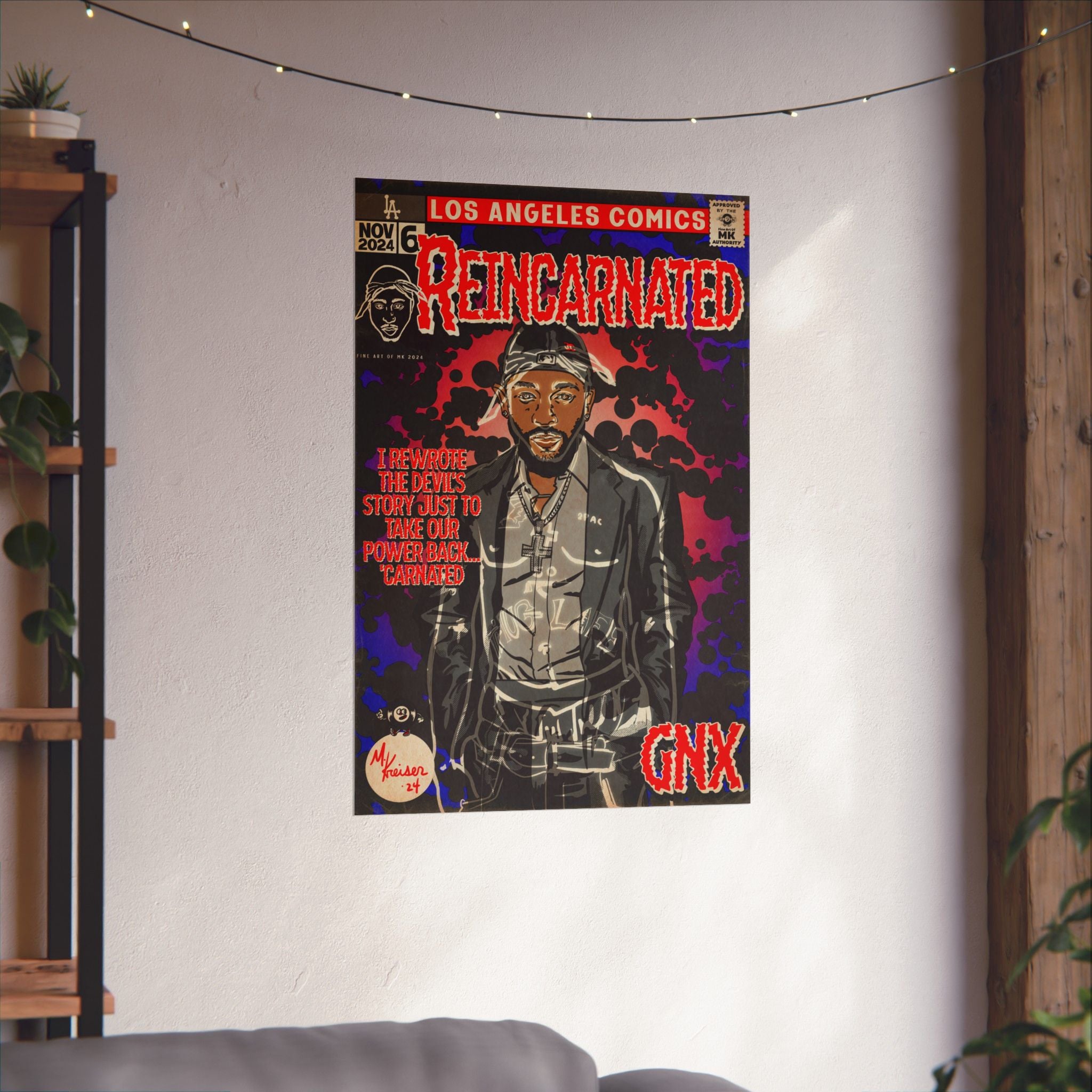 Reincarnated - Matte Vertical Posters