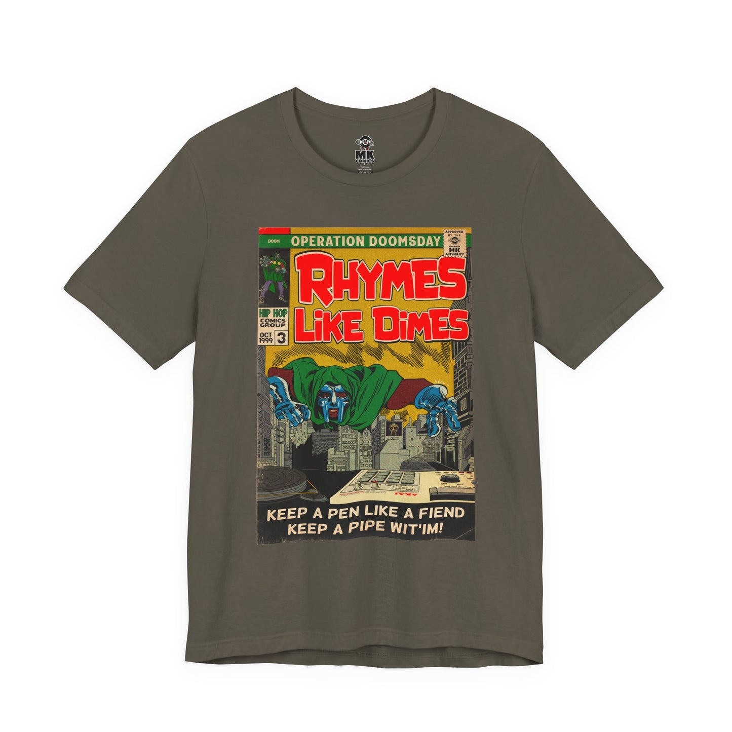 Rhymes Like Dimes - Unisex Jersey Short Sleeve Tee