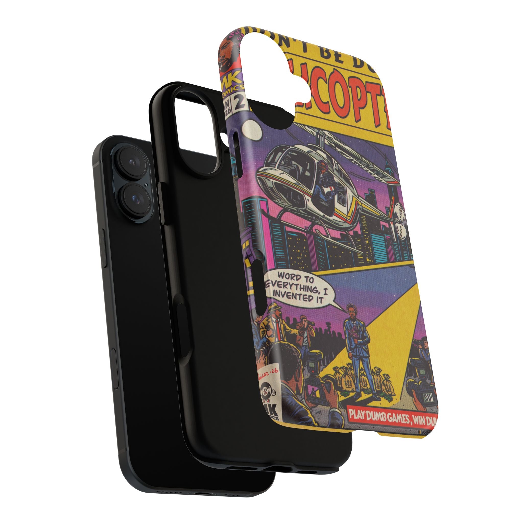 Helicopter - Tough Phone Cases