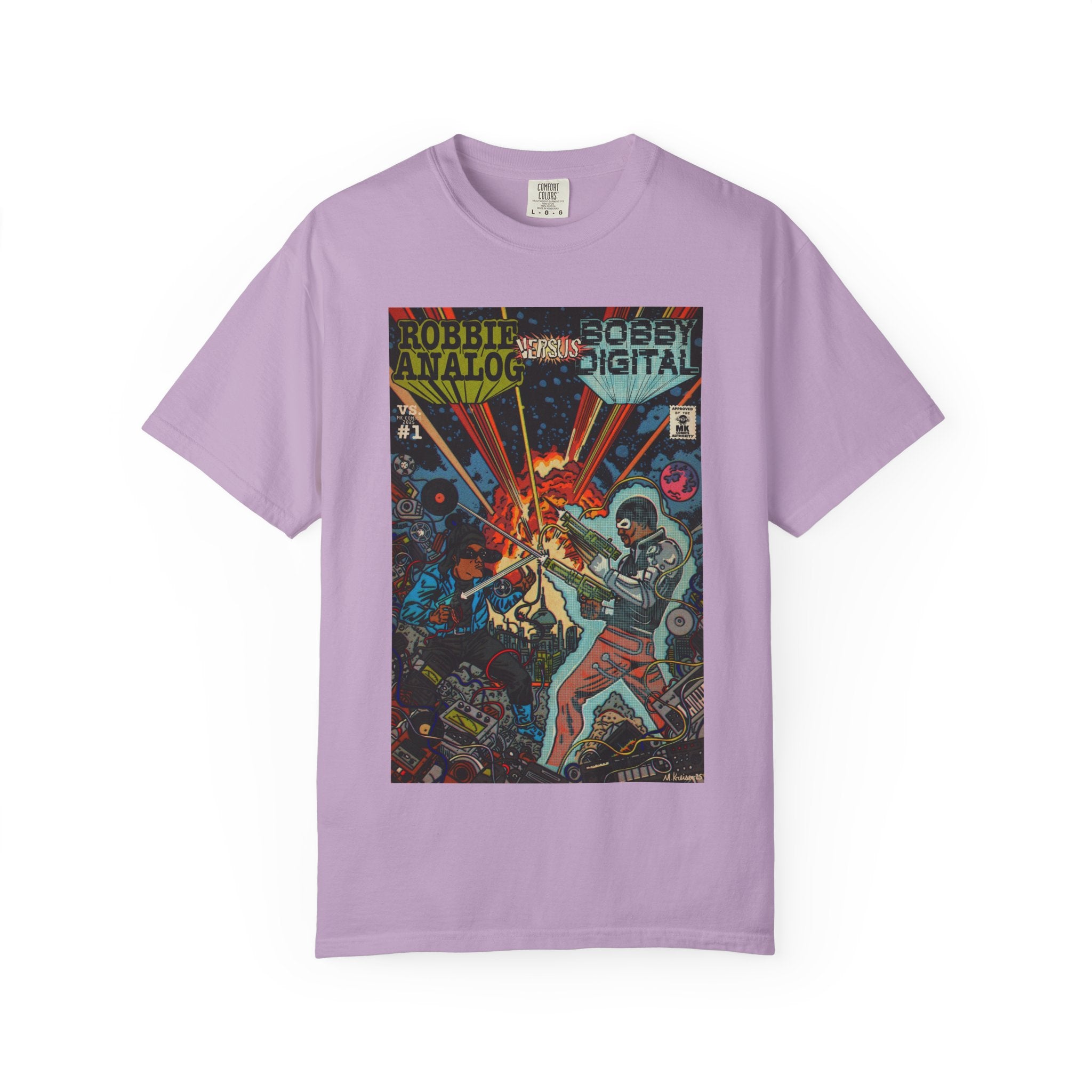 Analog vs. Digital - Unisex Comfort Colors T-shirt