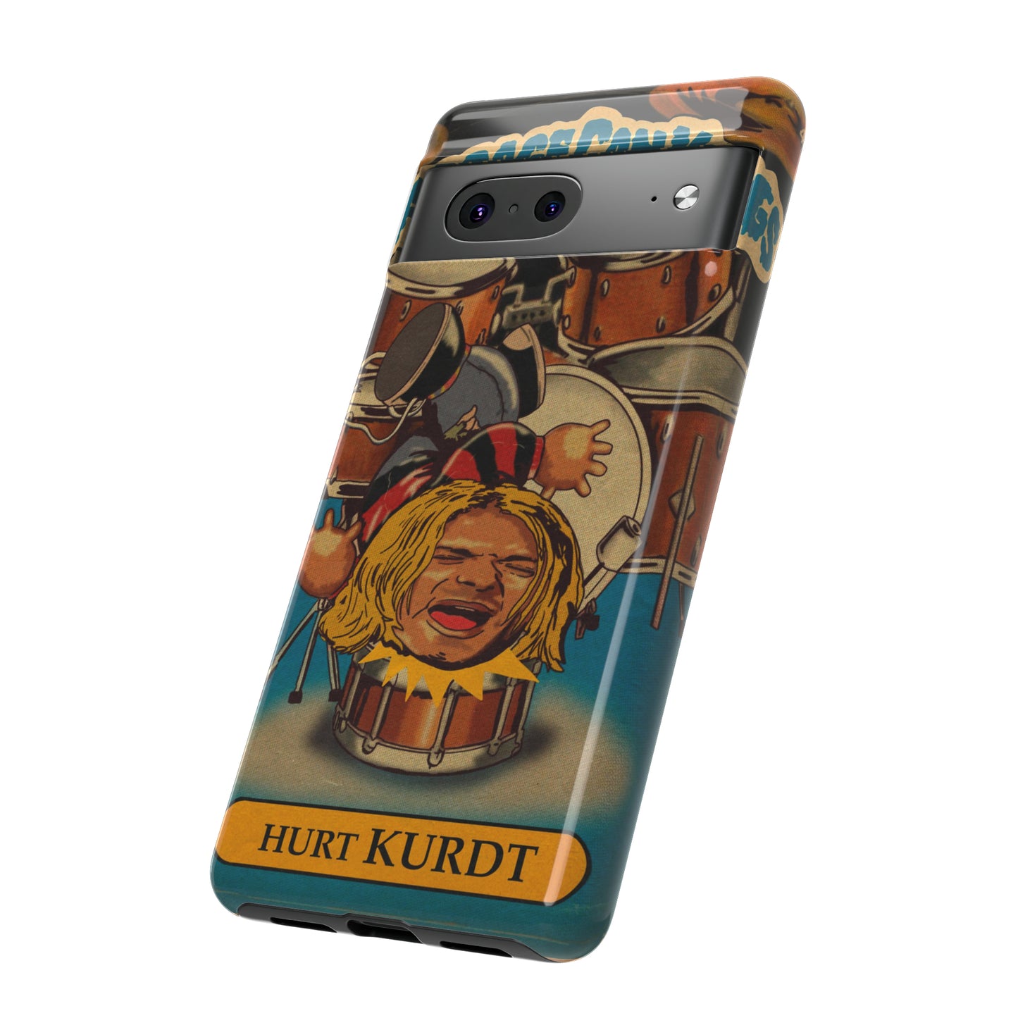 Hurt KURDT - Garbage Can Kings - Nirvana - Tough Phone Cases