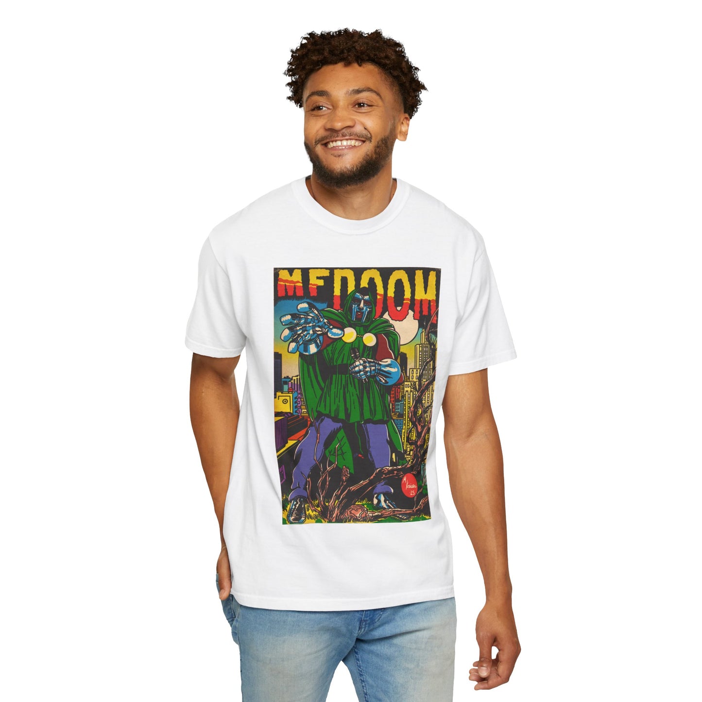 DOOM Comic Book Art - Unisex Comfort Colors T-shirt