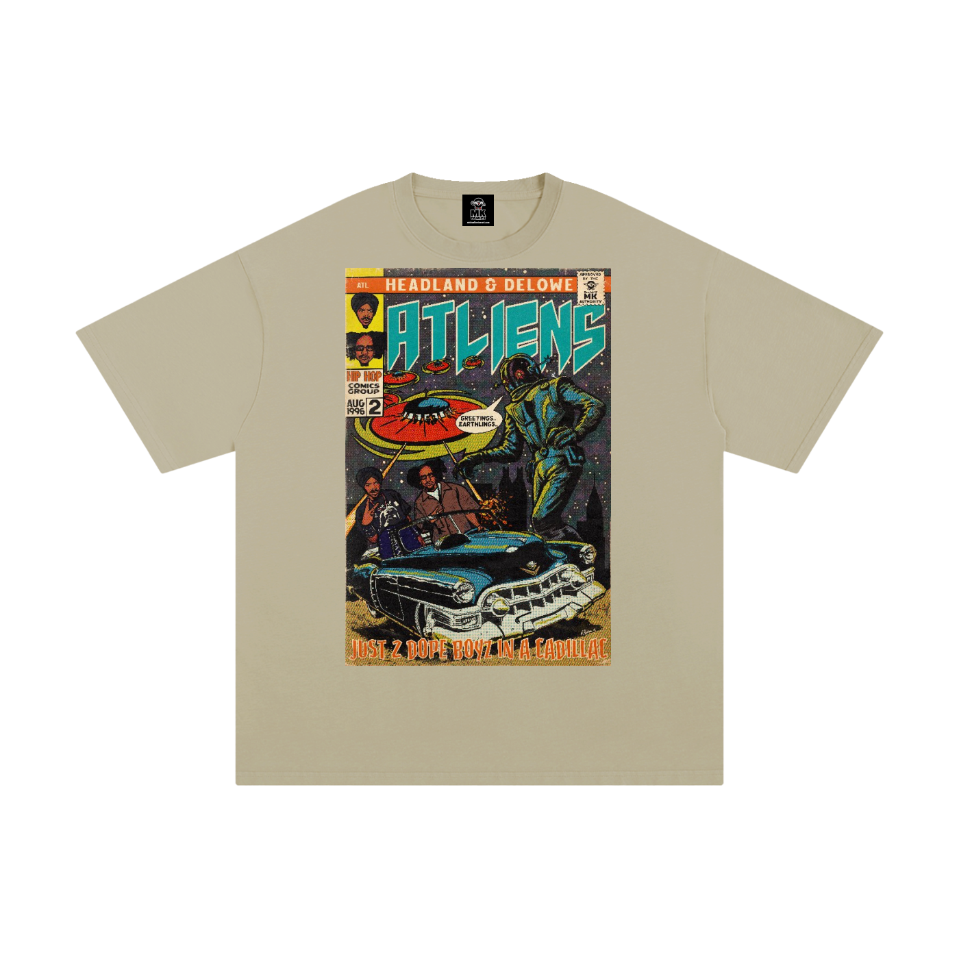 ATLiens - MK Classics - Unisex Pure Cotton T-Shirt