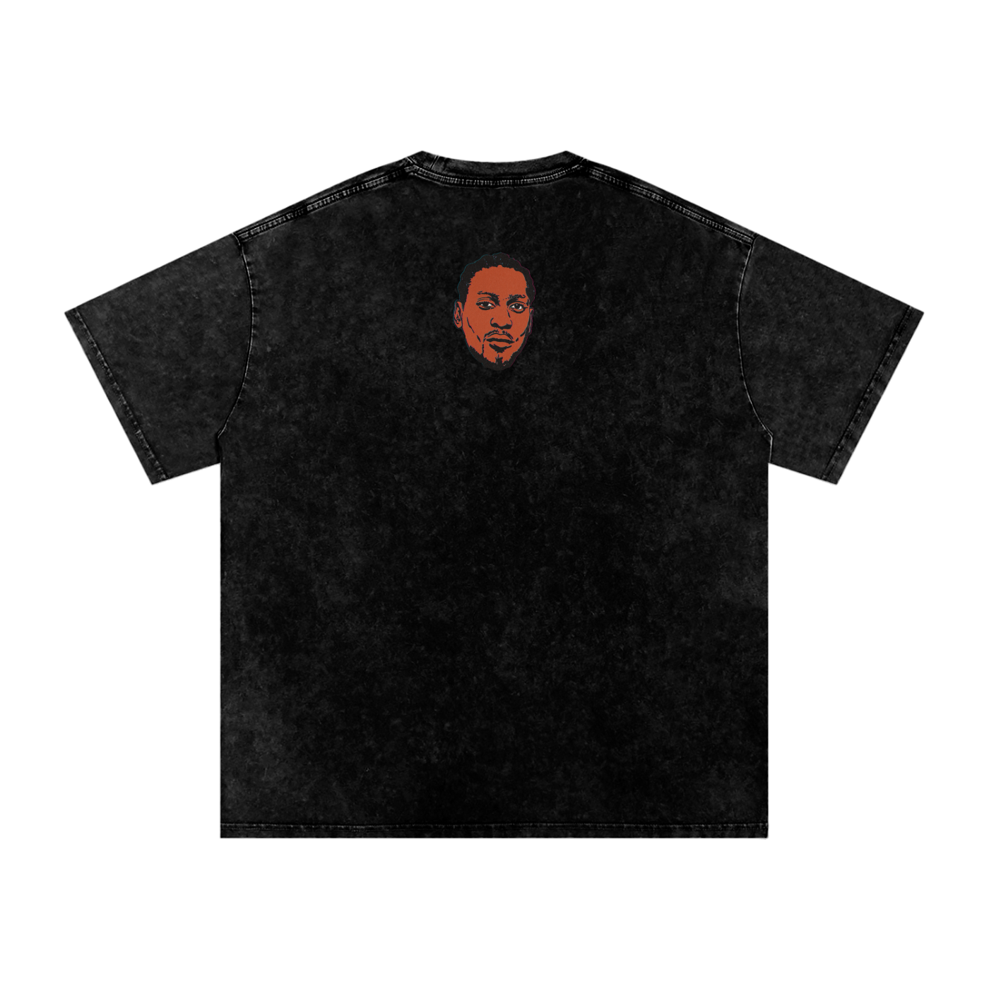 Brown Sugar - Snow Washed Oversized Cotton T-Shirt