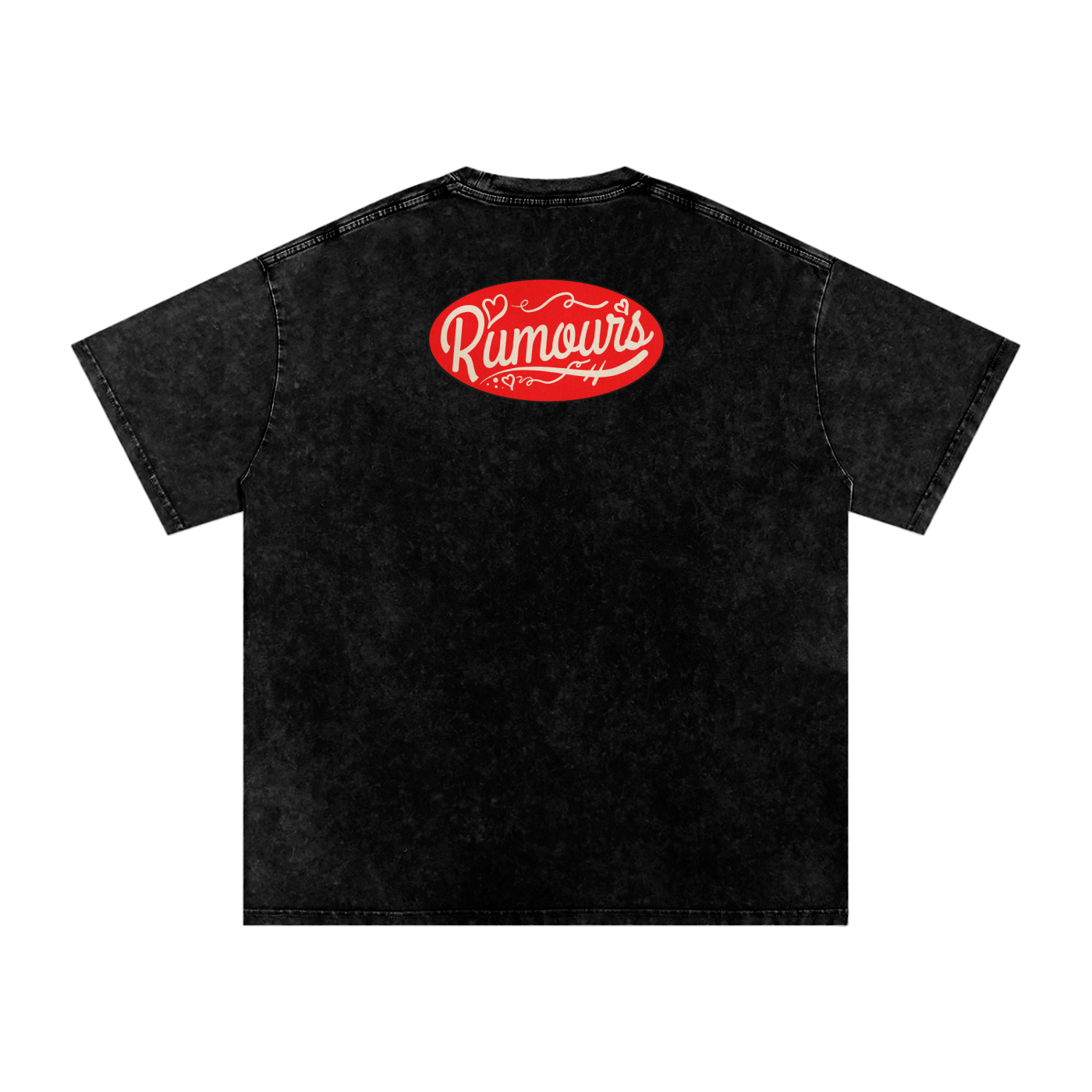 Rumours - Snow Washed Oversized Cotton T-Shirt