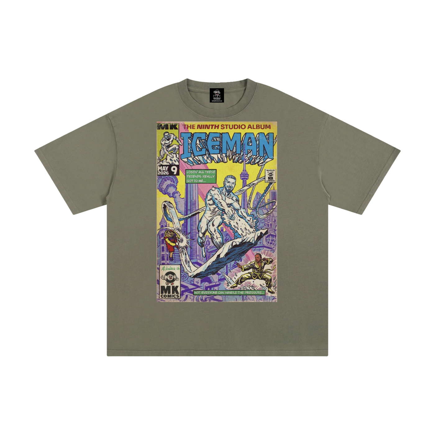 Iceman - Unisex Pure Cotton T-Shirt