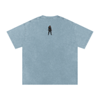 Rhythm Nation - Snow Washed Oversized Cotton T-Shirt