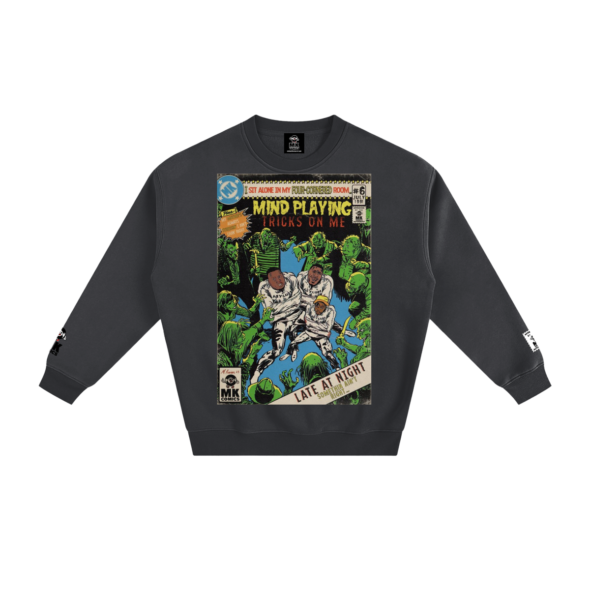 Mind Playing Tricks on me - Fleeced Sweatshirt
