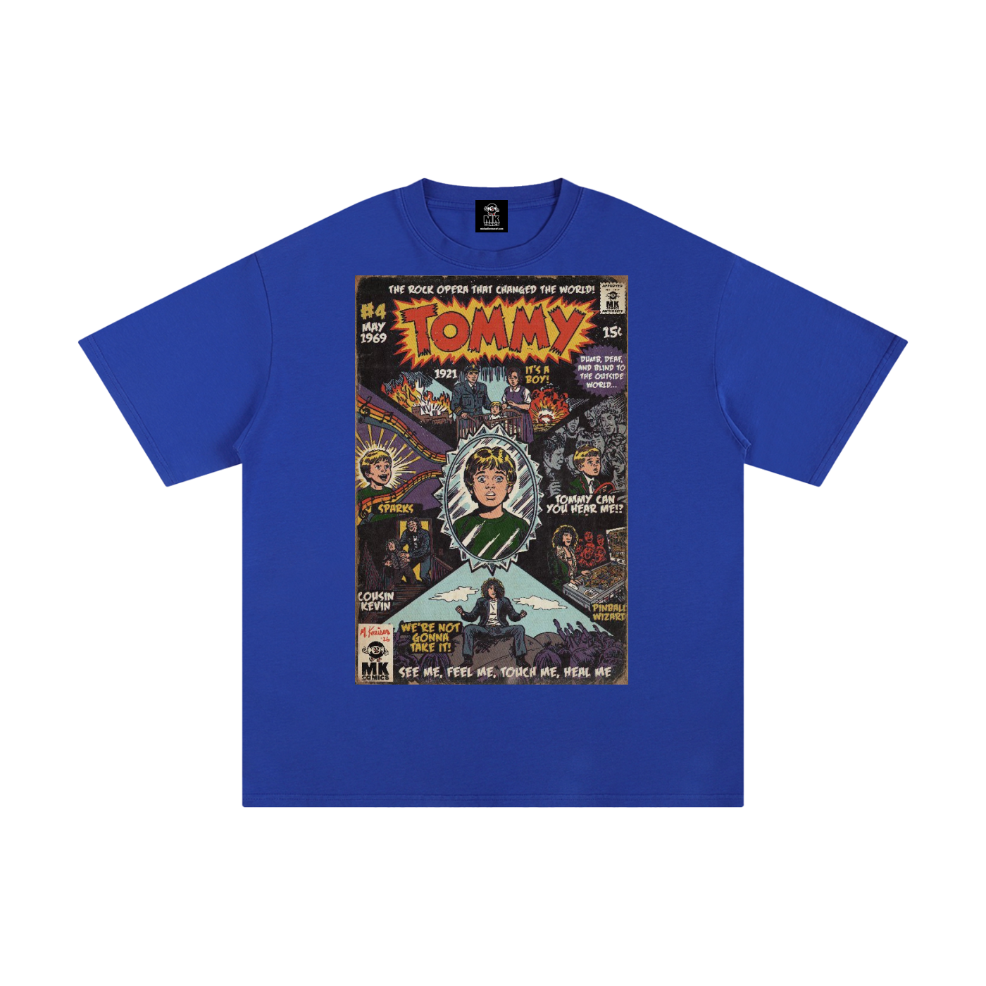 Tommy - Unisex Pure Cotton T-Shirt
