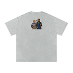 Ram - Snow Washed Oversized Cotton T-Shirt