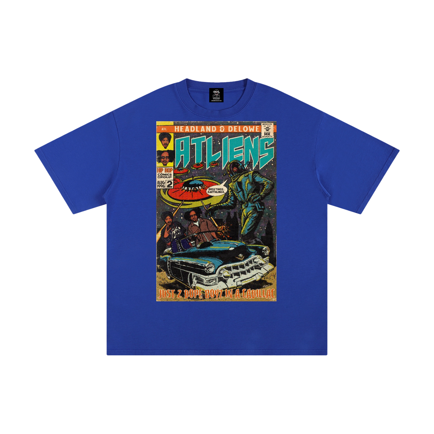ATLiens - MK Classics - Unisex Pure Cotton T-Shirt