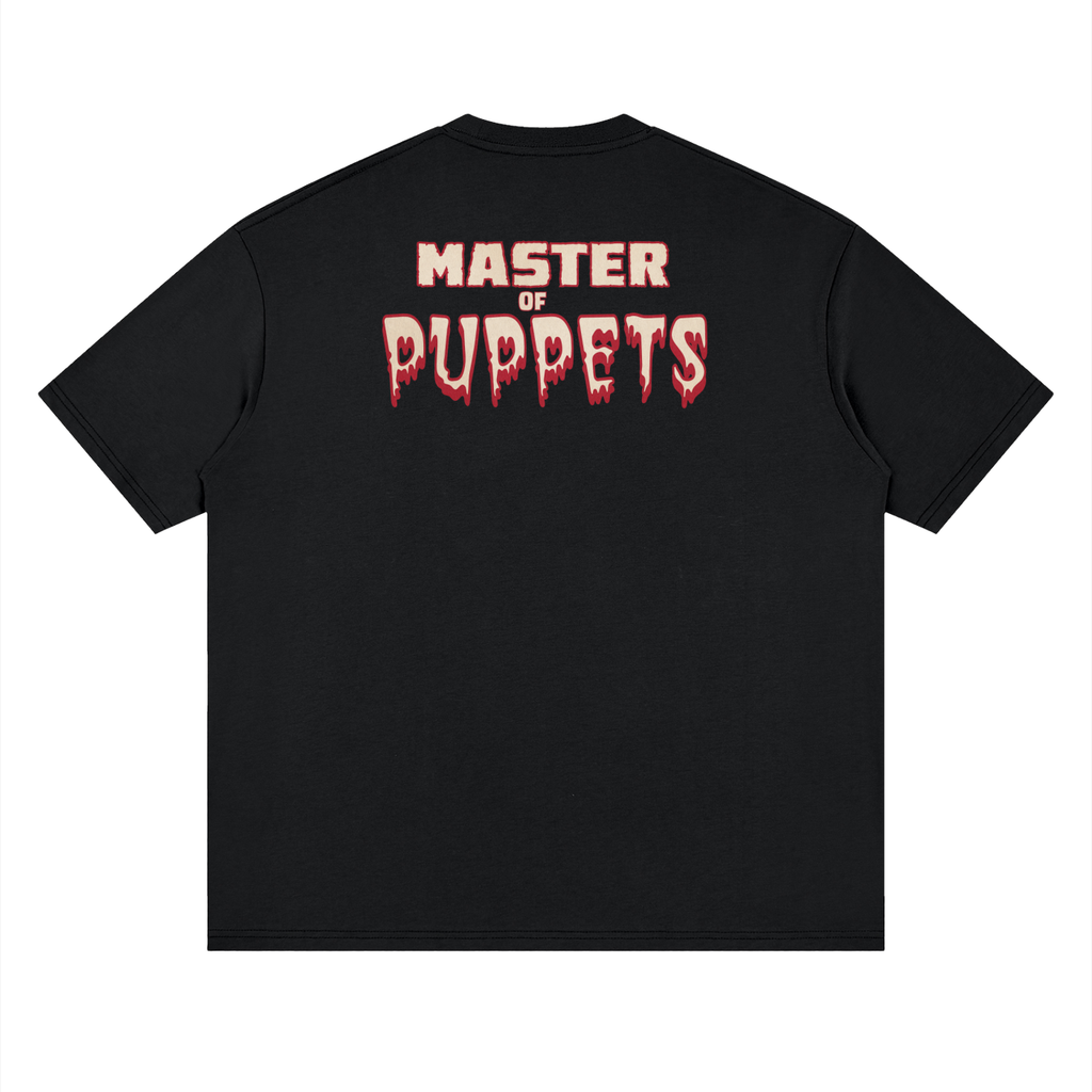 Master of Puppets - LIMITED/ONLY 25 PRINTED - Streetwear Loose Drop Shoulder T-Shirt