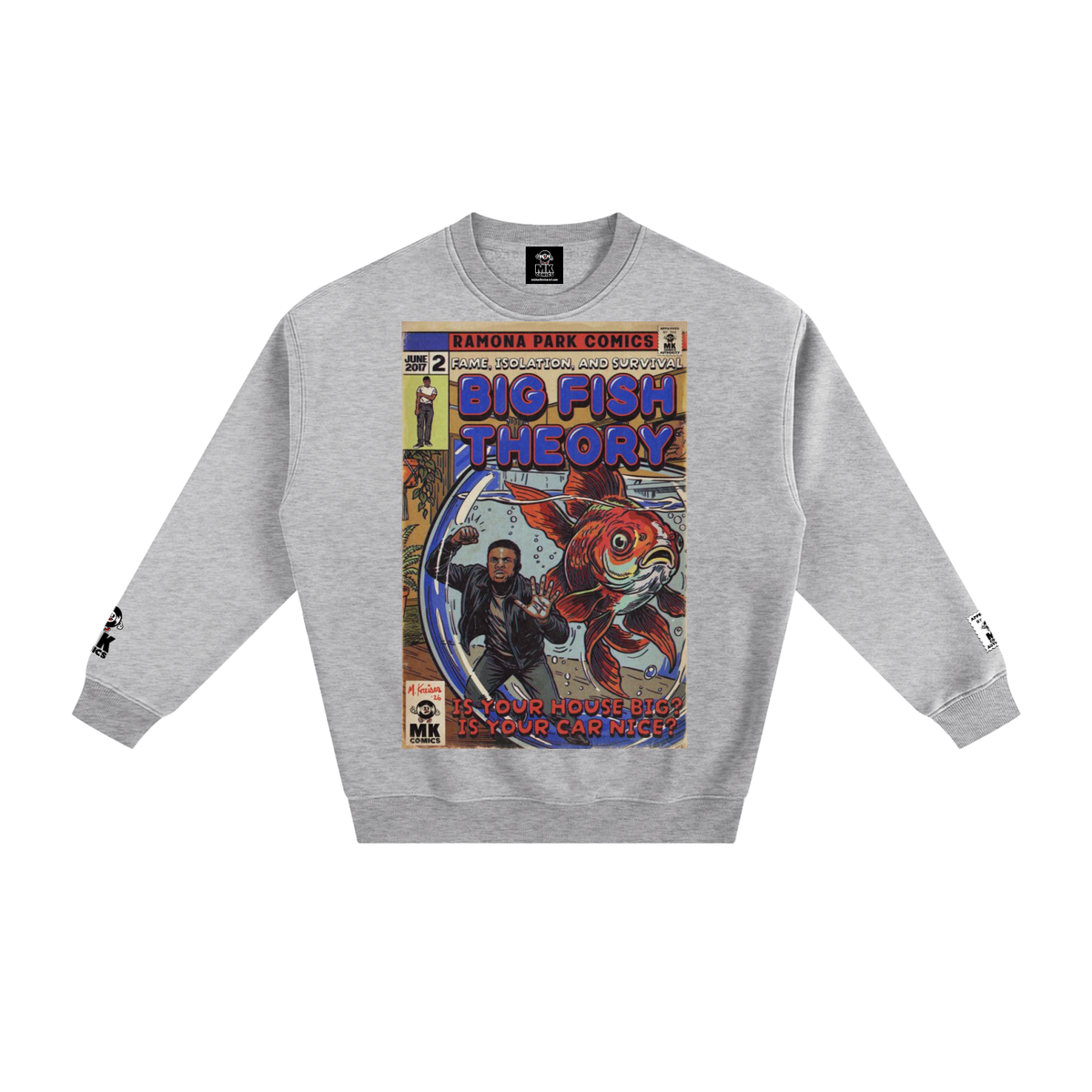 Big Fish Theory - Fleeced Sweatshirt