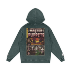 Master of Puppets - Snow Washed Loose Cotton Hoodie