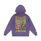 Jolene - Snow Washed Loose Cotton Hoodie