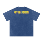 Virtual Insanity - Snow Washed Oversized Cotton T-Shirt