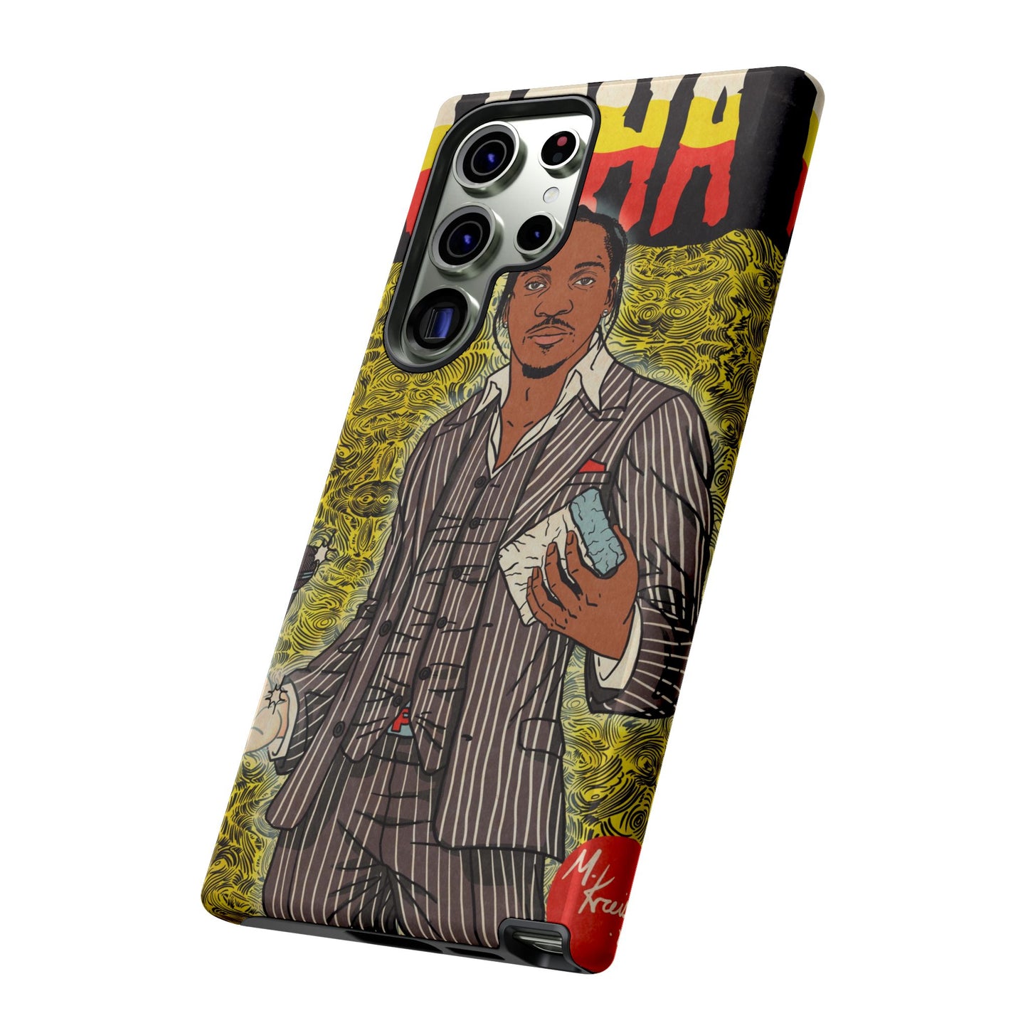 Pusha T - Comic Book Art - Tough Phone Cases