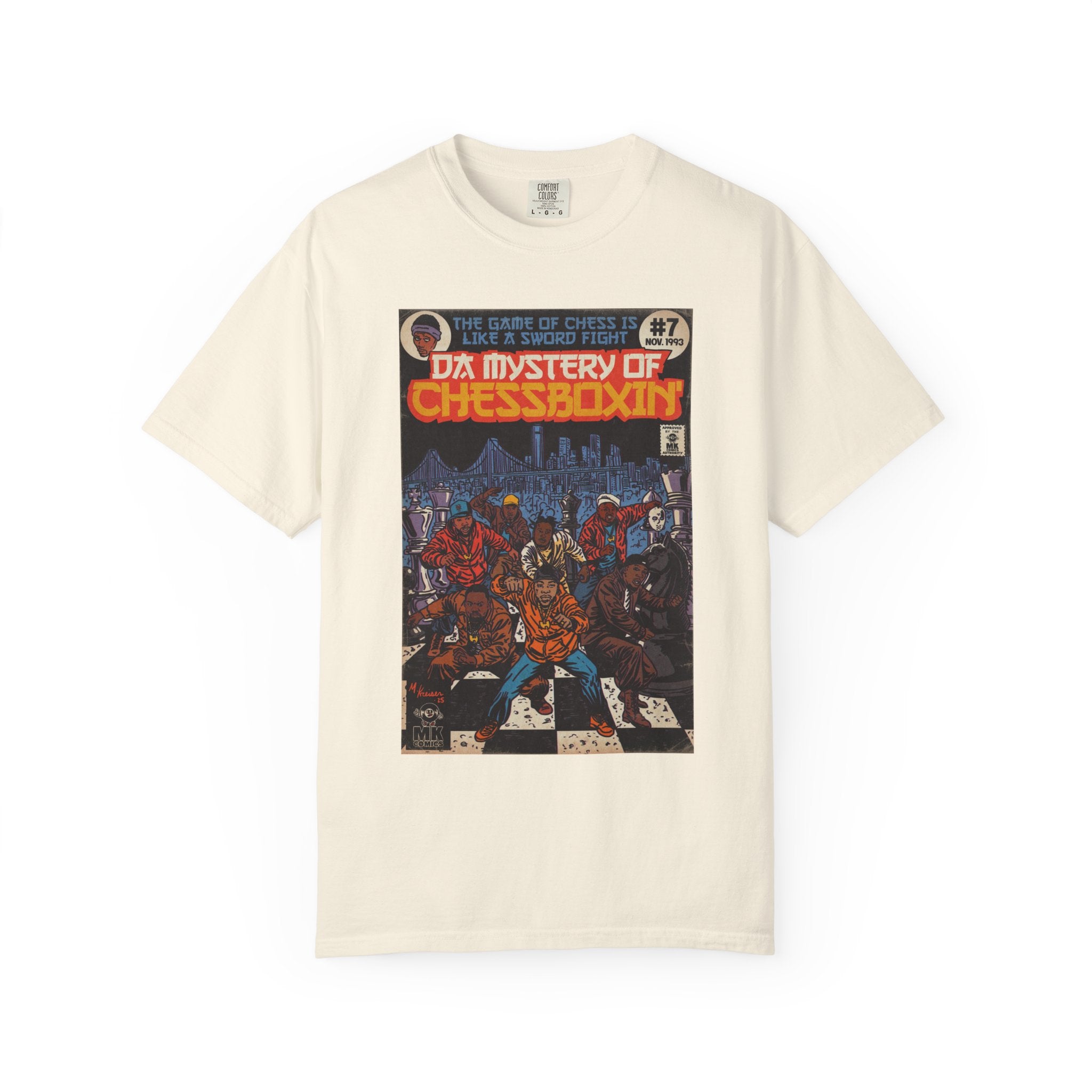 Da Mystery of Chessboxin - Unisex Comfort Colors T-shirt | Hip Hop Graphic Cotton Oversized Streetwear Tee