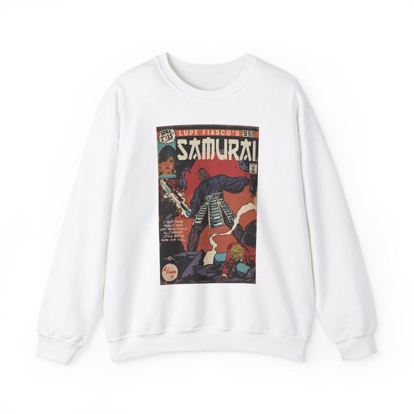 Samurai Unisex Heavy Blend™ Crewneck Sweatshirt