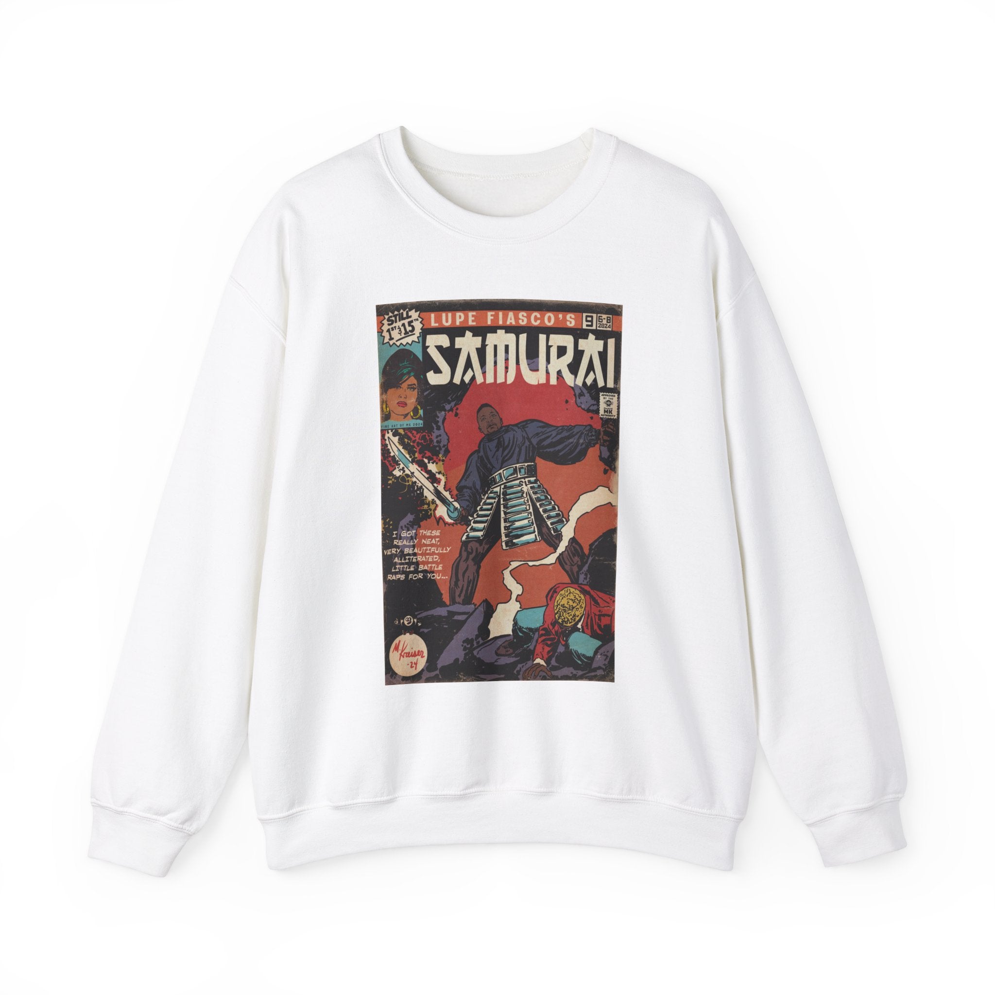 Samurai Unisex Heavy Blend™ Crewneck Sweatshirt