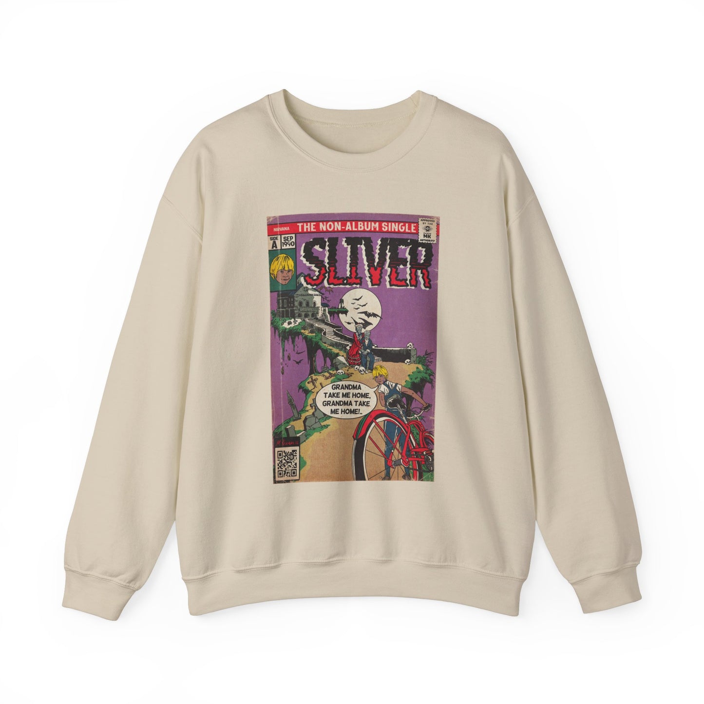 Nirvana - Sliver - Unisex Heavy Blend™ Crewneck Sweatshirt