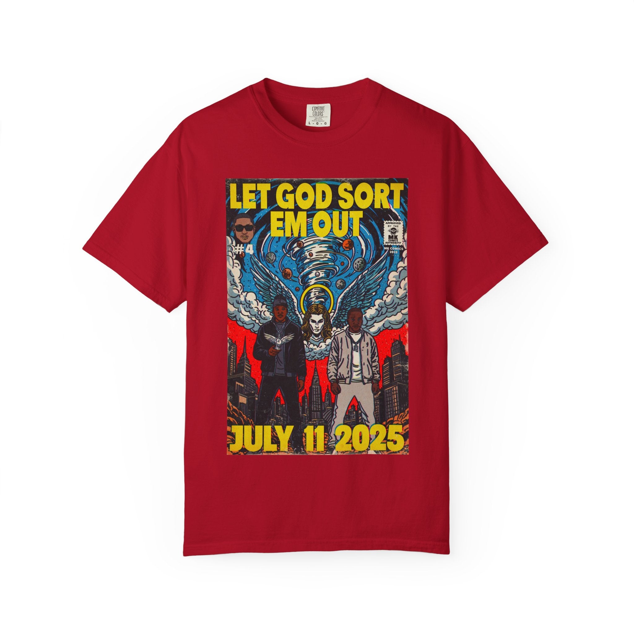 Let God Sort Em Out - Unisex Comfort Colors T-shirt