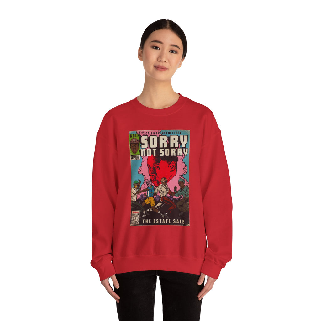 Tyler - Sorry Not Sorry - Unisex Heavy Blend™ Crewneck Sweatshirt