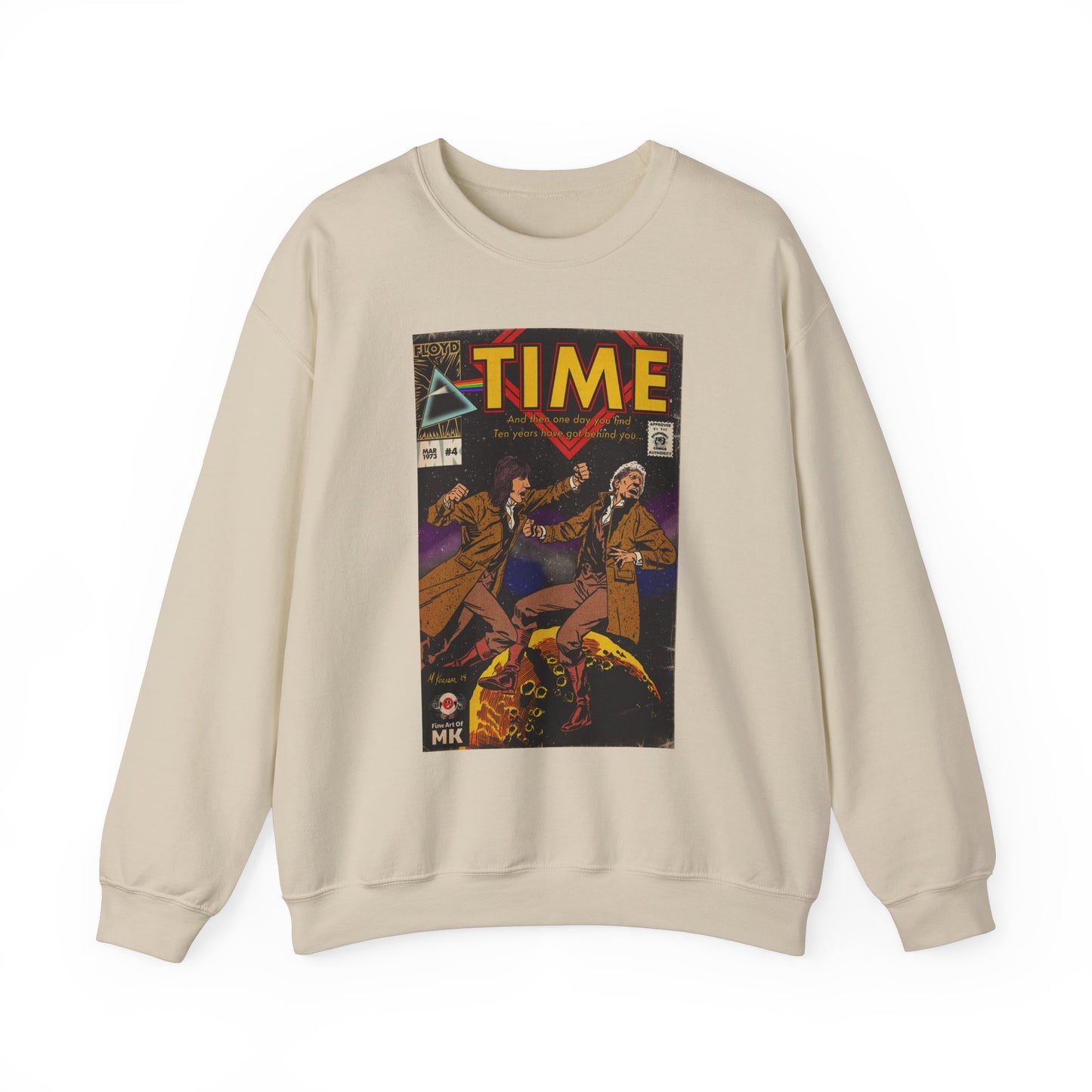 Pink Floyd- Time - Unisex Heavy Blend™ Crewneck Sweatshirt
