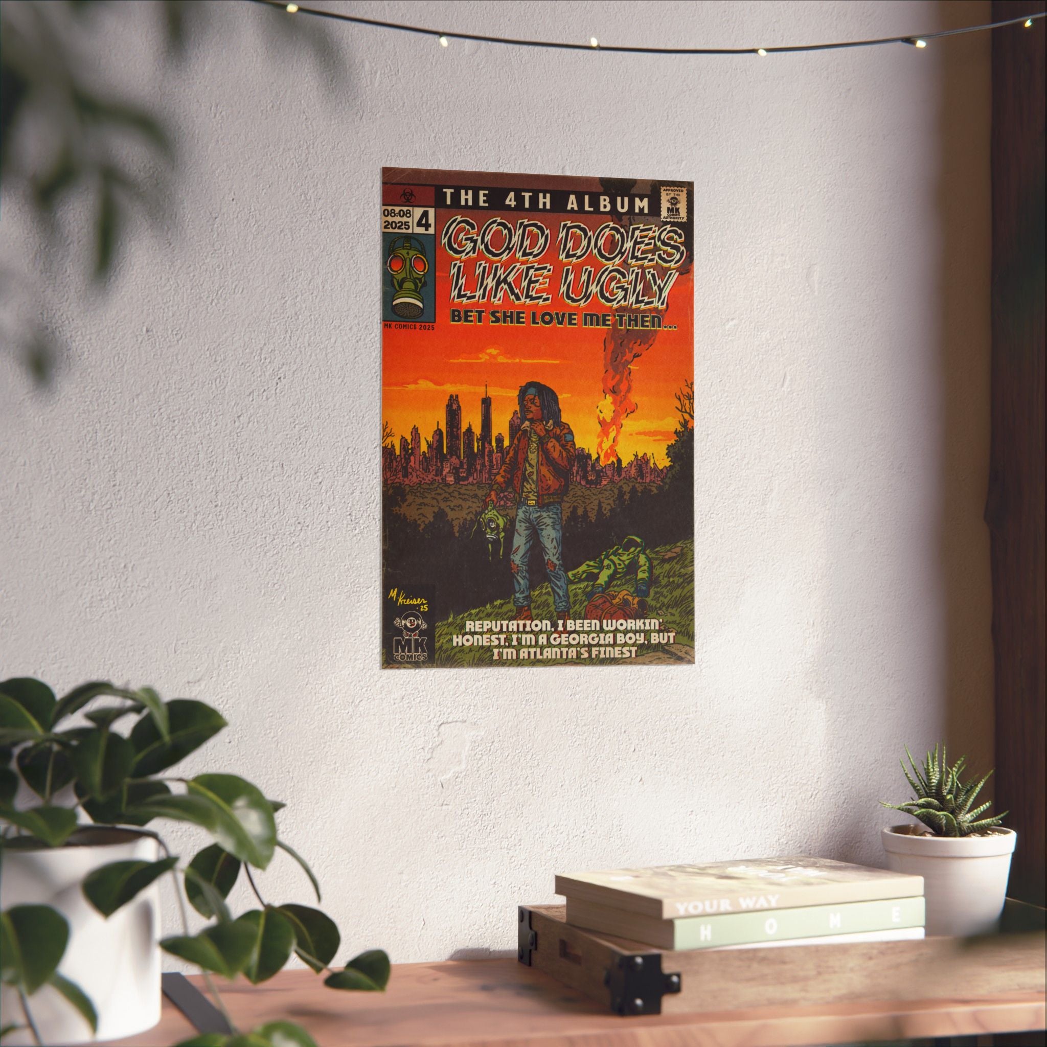 God Does Like Ugly - Matte Vertical Posters