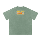 Off the Wall - Snow Washed Oversized Cotton T-Shirt