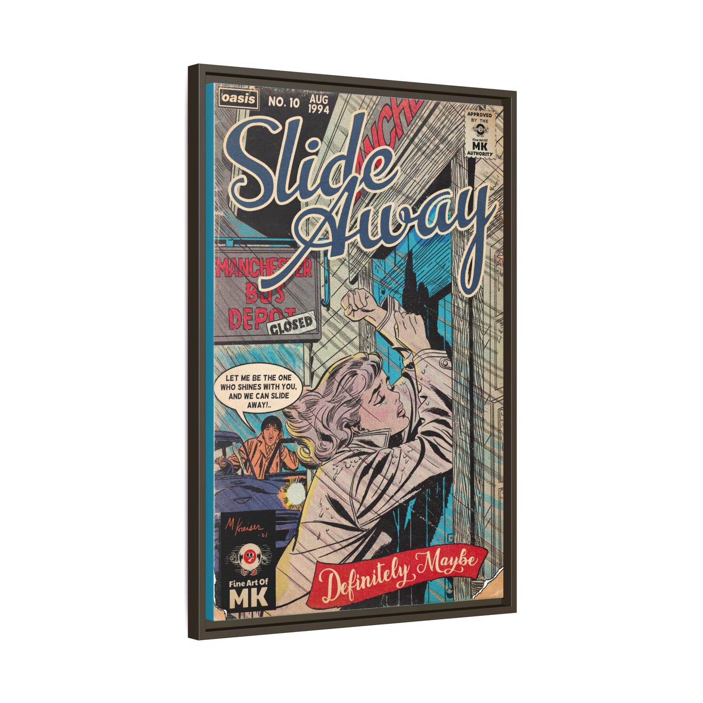 Oasis - Slide Away - Gallery Canvas Wraps, Vertical Frame