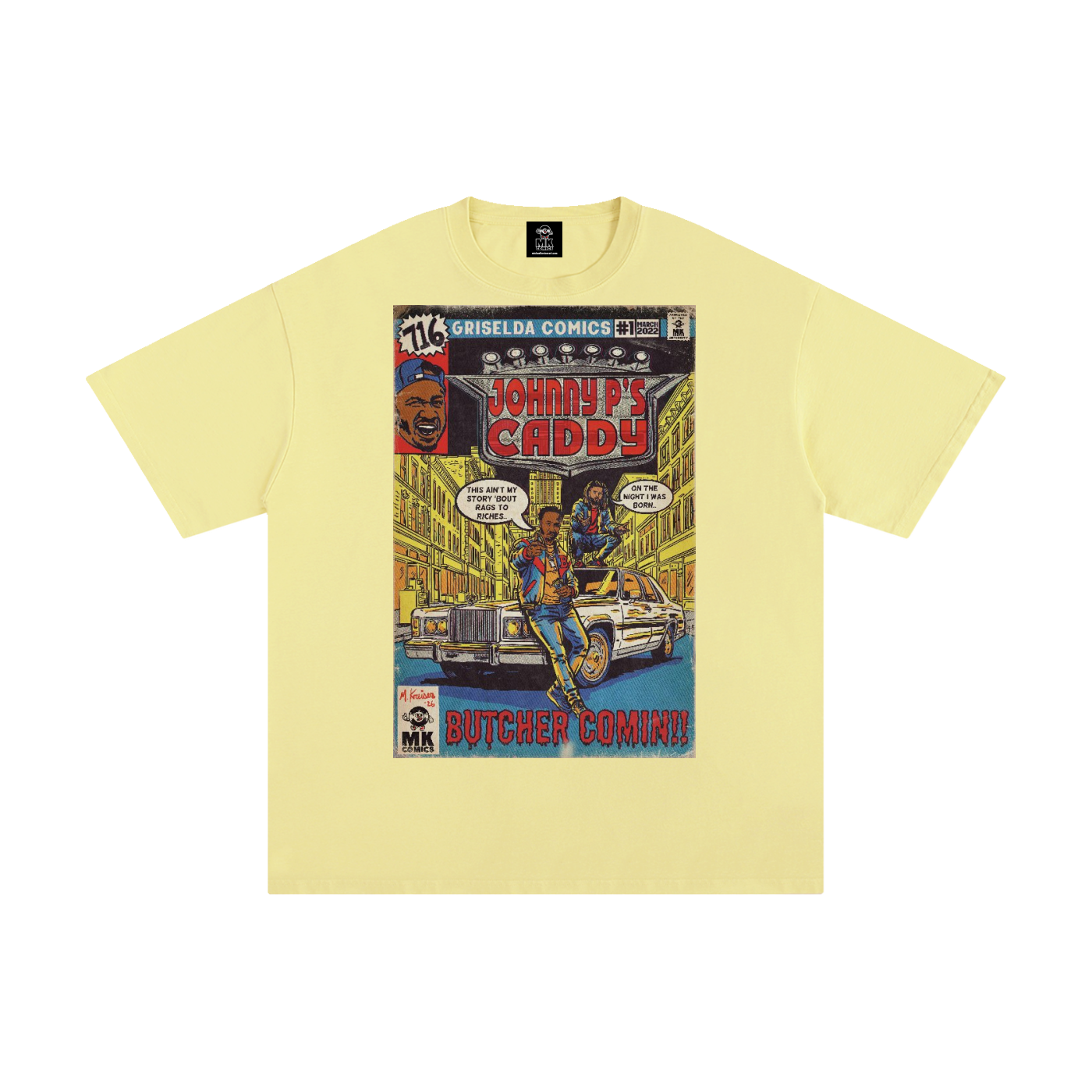 Johnny P's Caddy - Unisex Pure Cotton T-Shirt